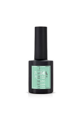 Forward facing 0.5 ounce  bottle filled with EzFlow TruGEL No Regrets nail polish